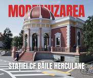 FOTO Băile Herculane primesc o nouă gară