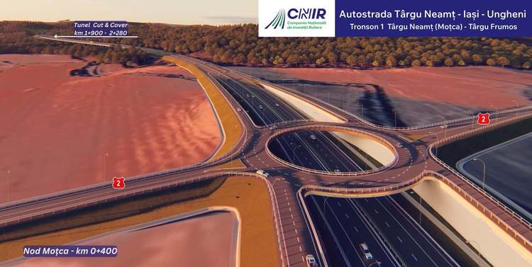 FOTO Autostrada Unirii va ajunge spre Chișinău