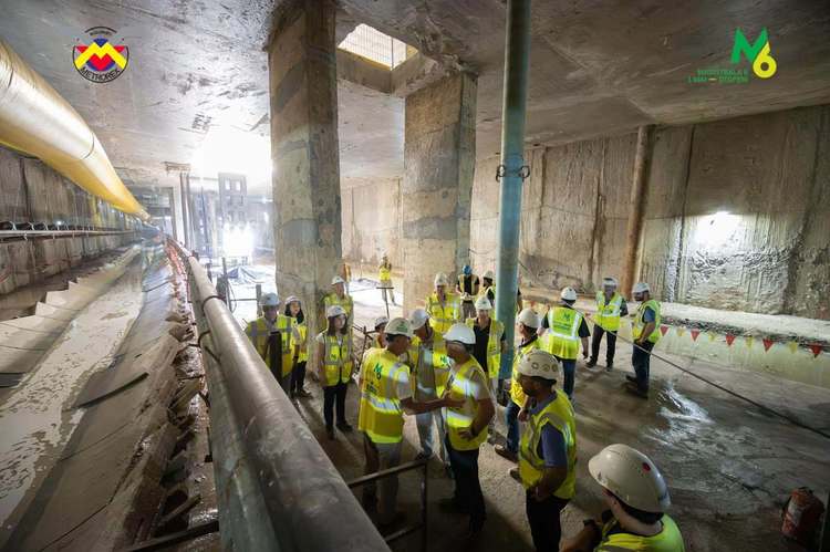 FOTO Japonezii care au dat bani României să își construiască metrou spre Aeroportul Otopeni au venit în inspecție