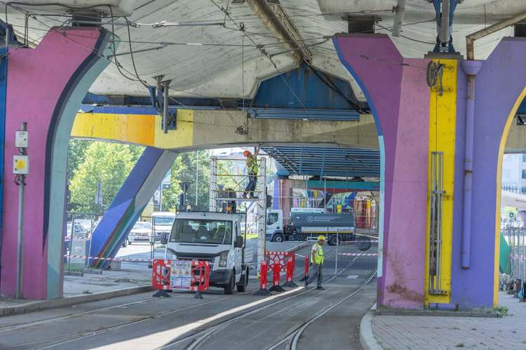 FOTO&VIDEO A fost deschisă circulația pe Pasajul Basarab, pe un sens