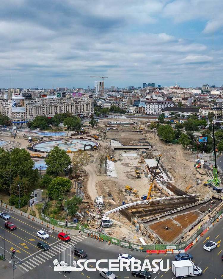 FOTO Lucrările la Planșeul Unirii avansează: Va rezista încă 100 de ani de acum înainte!