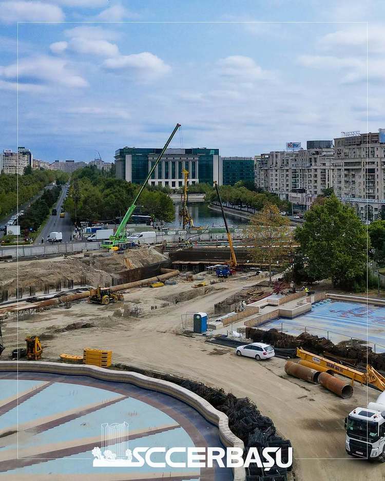 FOTO Lucrările la Planșeul Unirii avansează: Va rezista încă 100 de ani de acum înainte!