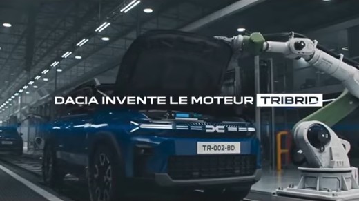 VIDEO Dacia inventează motorul TRIBRID. "Oprește-te pentru filmul cu roboții!”