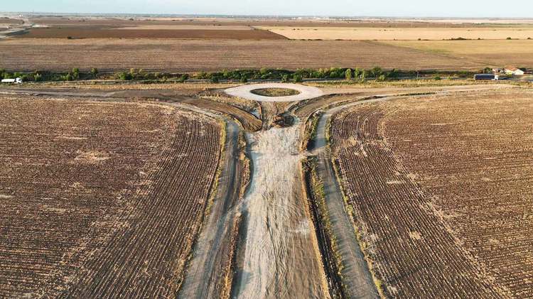 FOTO O nouă centură în România prinde contur. Lucrările avansează pe șantierul Variantei de Ocolire Timișoara Vest