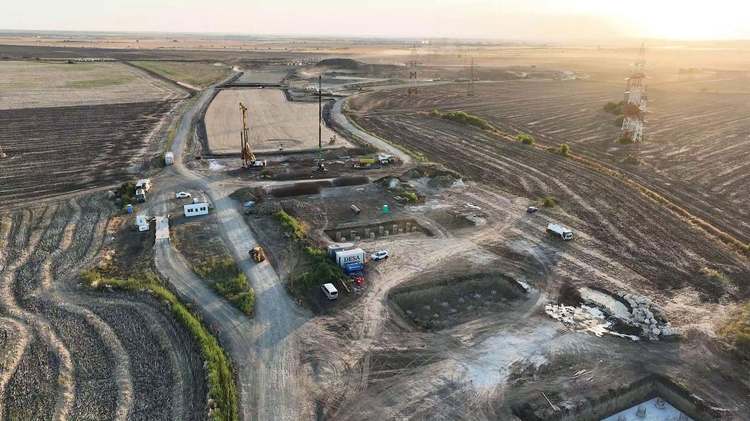 FOTO O nouă centură în România prinde contur. Lucrările avansează pe șantierul Variantei de Ocolire Timișoara Vest