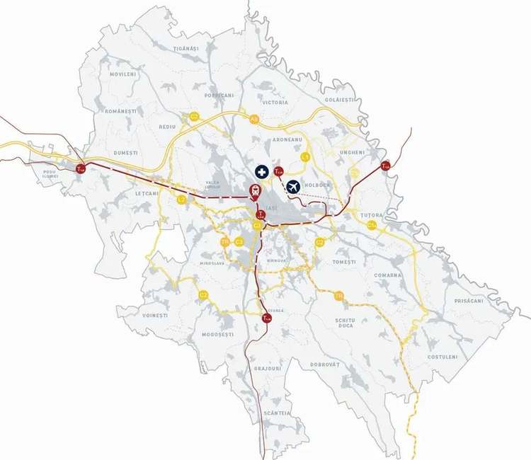 ANUNȚ HARTA Încă un oraș va avea tren metropolitan. Constanța intră pe hartă alături de alte 4 orașe
