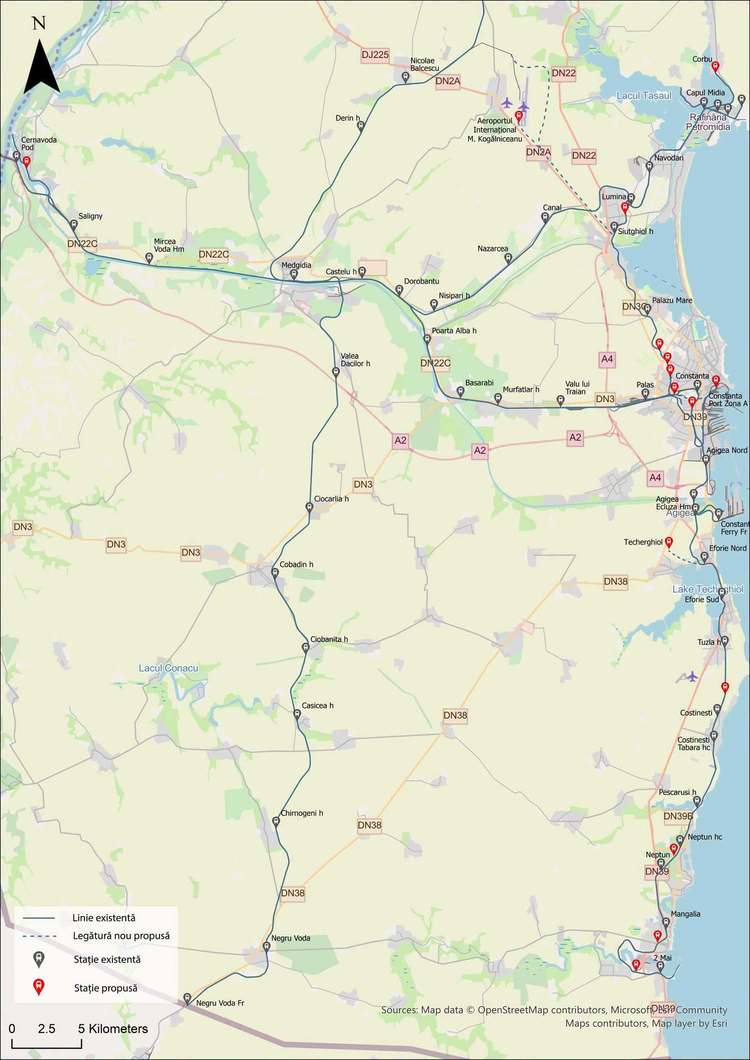 ANUNȚ HARTA Încă un oraș va avea tren metropolitan. Constanța intră pe hartă alături de alte 4 orașe
