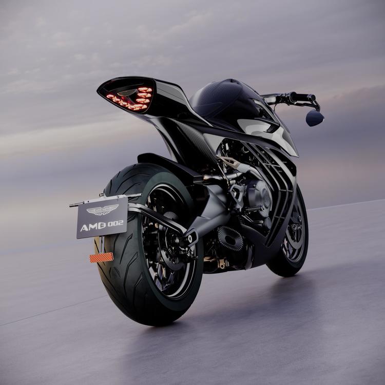 FOTO Prima sa motocicletă de stradă, în serie limitată, lansată de Aston Martin