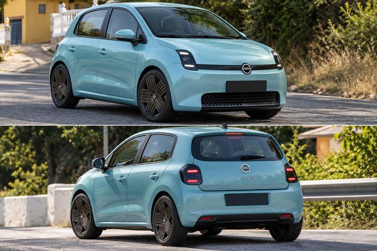 FOTO SPION Primele imagini cu modelul creat din Dacia Spring și Renault Twingo de Nissan. A fost anunțat și numele
