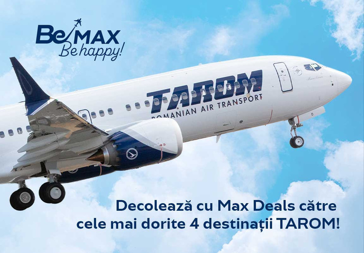 VIDEO&FOTO TAROM anunță oferte la aeronava