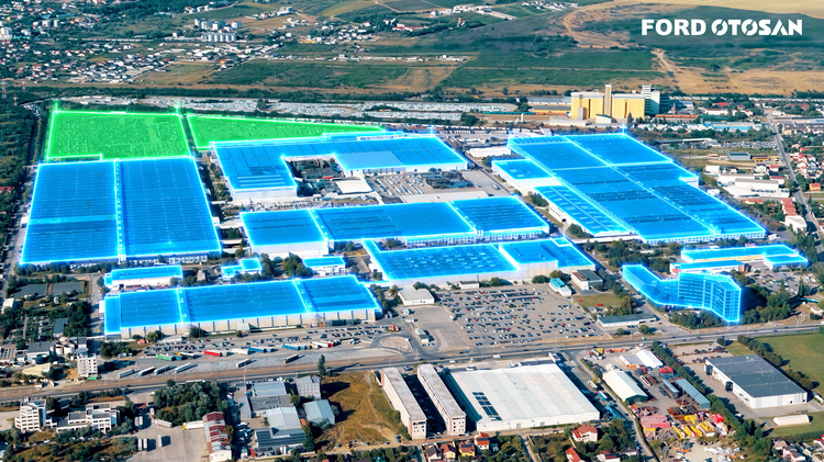 FOTO Ford România investește într-un nou parc fotovoltaic pentru a-și acoperi necesarul de energie