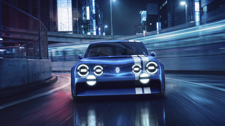 FOTO & VIDEO Renault readuce la viață modelul legendar strâns legat de Dacia. Renault 8 Gordini, primul dintre conceptele care vin la Salonul din Paris