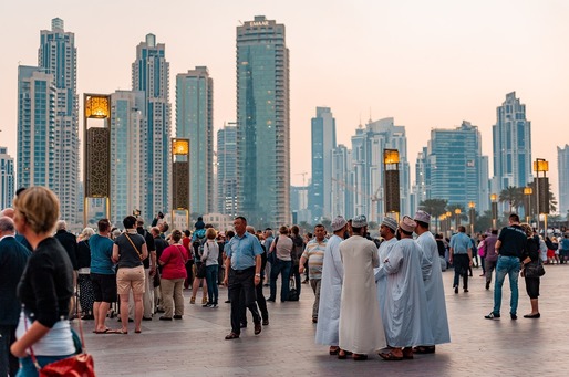 Dubai, vizitat de 16,73 milioane de turiști străini, în 2019. Aproape 83.000 au fost români 