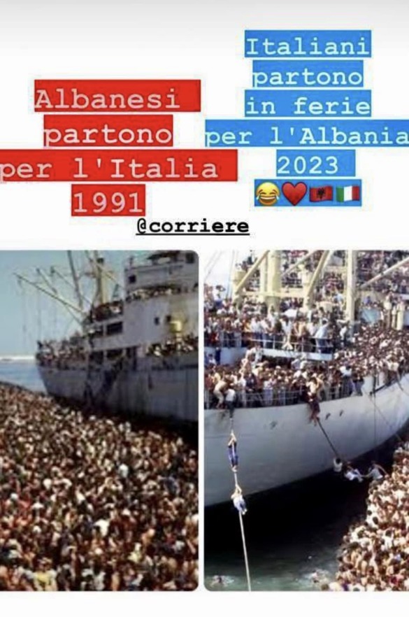 FOTO Italienii aleg să-și facă vacanța în Albania. Premierul albanez îi ia peste picior