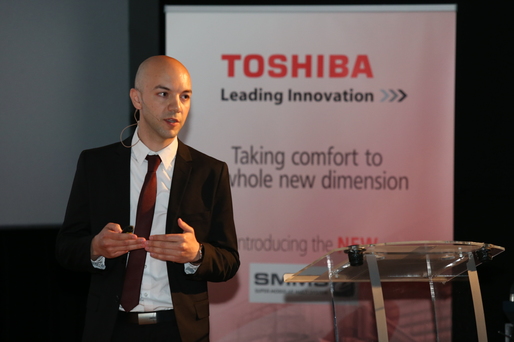 Toshiba vrea să vândă 250 de module din noul aparat de aer condiționat lansat pe piața din România