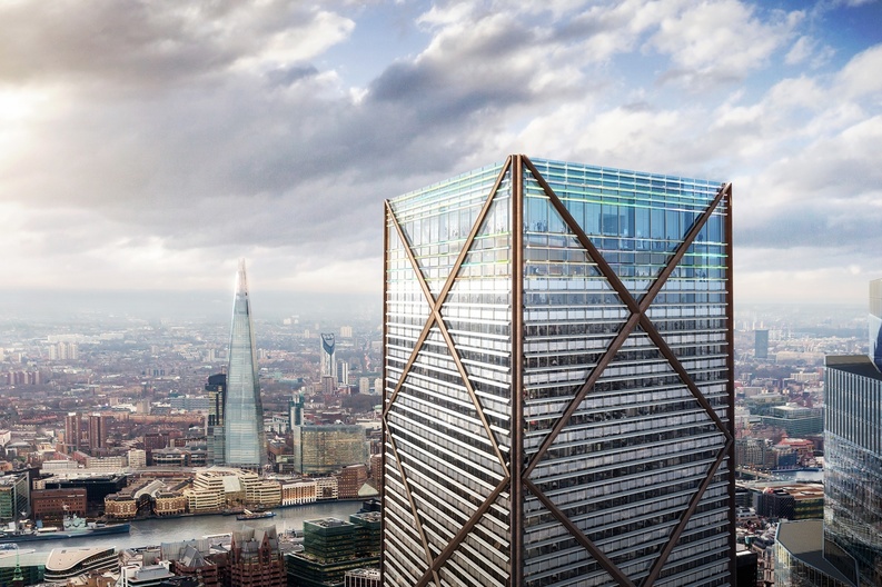 În City of London va fi construit cel mai înalt turn de birouri din districtul financiar, de 73 de etaje