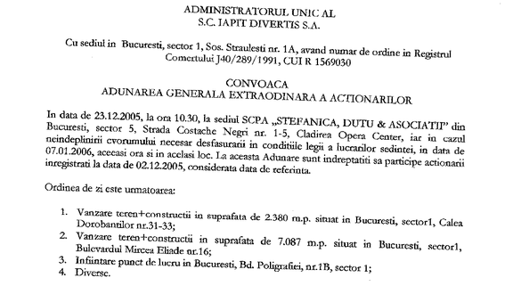 O firmă a lui Omar Hayssam vinde un teren de 1.500 mp pe malul lacului Băneasa, unde a funcționat primul club de ski nautic din București