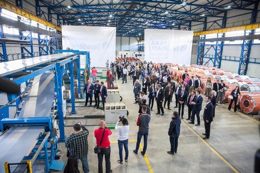Grupul Teraplast deschide astăzi fabrica Terasteel Serbia. Este prima fabrică din străinătate inaugurată după 1990, aflată în proprietatea unei firme românești