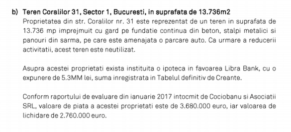 FOTO Prospecțiuni SA a lui Tender vinde sediul, casele de protocol din Sinaia și Mogoșoaia și alte imobile pentru a-și plăti creditorii