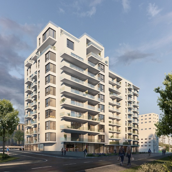 FOTO One United, cel mai mare dezvoltator de apartamente de lux din București, a început construcția unui nou bloc