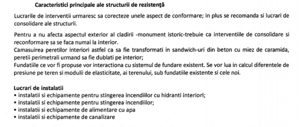 FOTO Hotel de 4 stele pregătit în clădirea-monument din București cu Springtime și La Mama la parter. Imobil fără documentație cadastrală deși a găzduit chiar Direcția de Cadastru a Primăriei