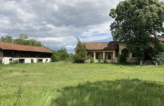 FOTO Conacul Poenaru din Gorj, construit la începutul secolului trecut în stil neoclasic, este de vânzare la 80.000 de euro 