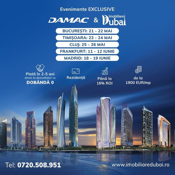 Clienții ImobiliareDubai.ro au câștigat 17 milioane de euro în ultimele 3 luni