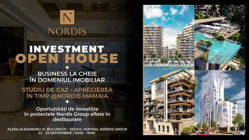 Eveniment pentru investitori la sediul Nordis Group din București

