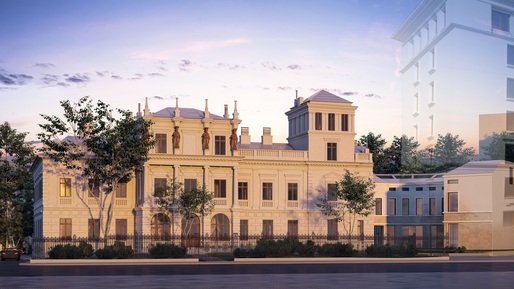 Hagag a început execuția lucrărilor privind restaurarea, consolidarea și refuncționalizarea Palatului Știrbei de pe Calea Victoriei