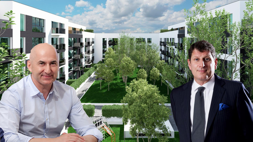 EXCLUSIV FOTO Milionarul belgian Peter de Cuyper și partenerul său local Andrei Sandu se extind pe piața rezidențială cu un proiect inițiat de un fost milionar irlandez