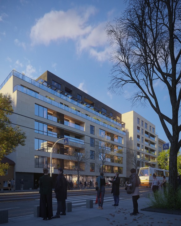 FOTO STC Partners, controlat de doi foști manageri Strabag, accesează o finanțare de 20 de milioane de euro pentru dezvoltarea ansamblului rezidențial Quartier Ferdinand din București