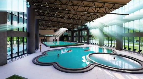 Tășnad va avea un aquapark, cu 5 jacuzzi-uri FOTO