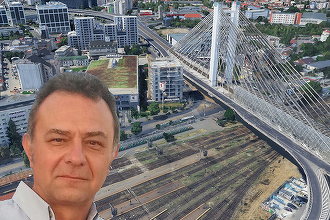 EXCLUSIV FOTO Bogdan Balosan, fost vicepreședinte al Bursei din Sibiu, intră pe piața imobiliară cu o clădire de birouri în polul corporațiilor