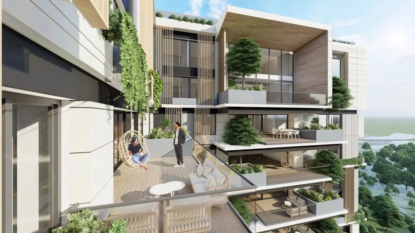 EXCLUSIV FOTO Primele apartamente din România cu pistă de alergare pe acoperiș. Ovidiu Andrieș, unul dintre acționarii Dinamo, se implică într-un nou proiect cu apartamente premium