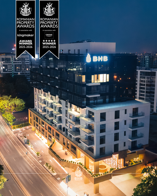 BHB Avenue, unul dintre cele mai premiate proiecte imobiliare la gala Romanian Property Awards