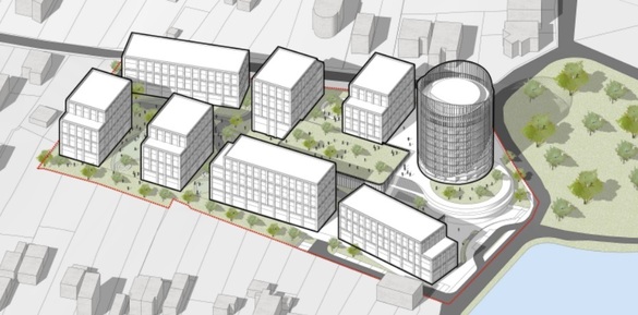 EXCLUSIV FOTO Ex-fotbalistul Gică Popescu lansează un proiect amplu, cu locuințe, hotel, birouri și magazin, în locul academiei sale de fotbal. S-a asociat cu platforma de investiții imobiliare Hubix