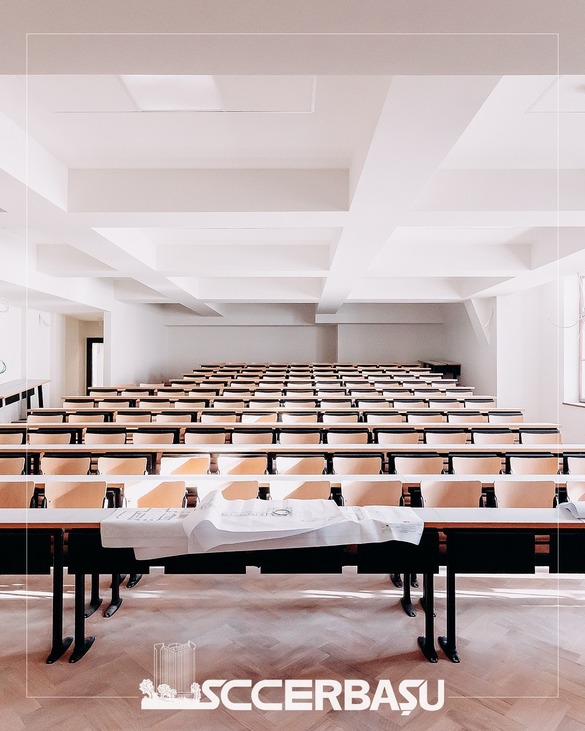 Imagini din Palatul Universității din București, cu interioare restaurate FOTO