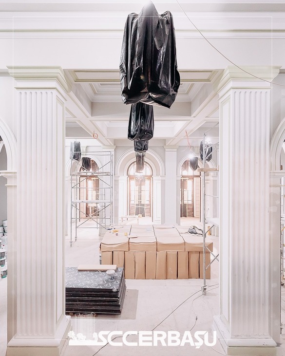 Imagini din Palatul Universității din București, cu interioare restaurate FOTO