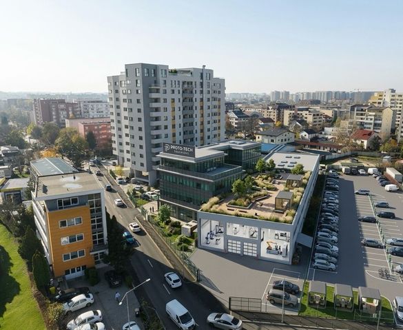 Variantă de transformare a sediului Cencora Variantă de transformare a sediului Cencora
