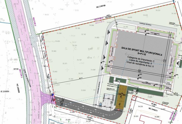 Planul CSM pentru baza sportivă Planul CSM pentru baza sportivă