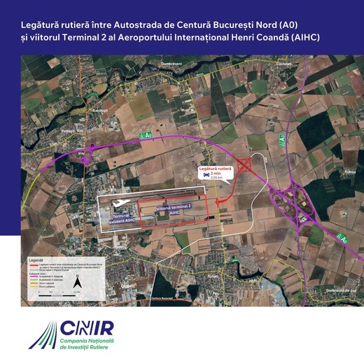 Nordul Capitalei se extinde: Conexiunea A0 – Terminalul 2 Otopeni schimbă harta rezidențială a zonei