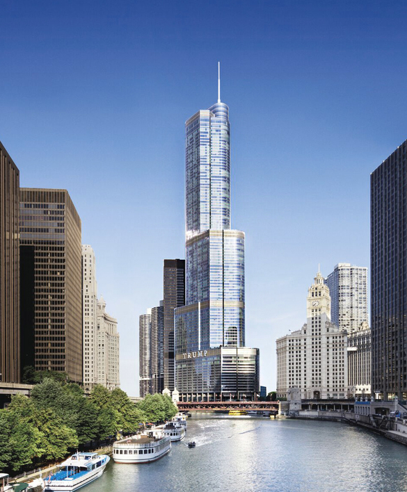 EXCLUSIV FOTO Trump va replica în București Trump Tower din Chicago. „Proiect emblematic, cu peste 30 de etaje. Cel mai luxos hotel din Europa de Est!“