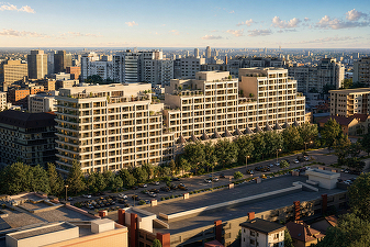 FOTO Investiție în România. Unii dintre cei mai bogați unguri ridică apartamente în centrul Bucureștiului. Nou pas pentru ansamblul imobiliar ridicat lângă București Mall