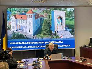 FOTO Castelul Octavian Goga din Ciucea intră în reabilitare, investiție de peste 80 de milioane de lei