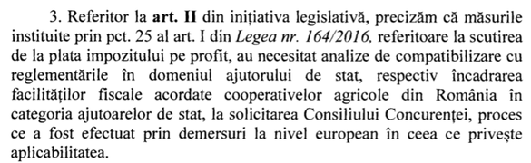 După 2 ani de la adoptarea legii, Fiscul permite scutirea cooperativelor agricole de impozit pe profit. Acum, însă, Puterea propune o formă restrictivă a scutirii