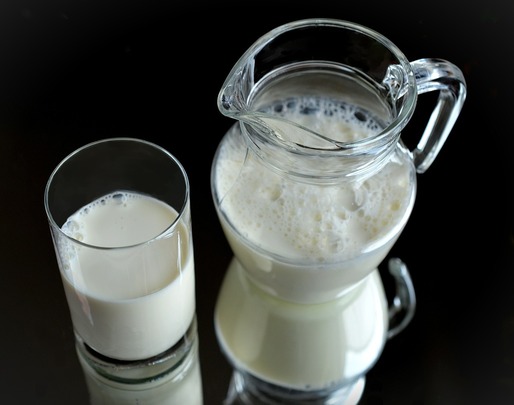 Importurile de lapte au crescut cu 42,8% în primele șase luni