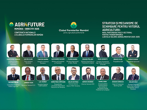 AGRI4FUTURE România – Obiectiv 2035: Conferința Națională a Clubului Fermierilor Români aduce la București peste 500 de lideri din agricultură, business, finanțe și tehnologie. Christophe Hansen, Comisarul European pentru Agricultură, participă pentru pri