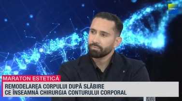VIDEO Maratonul Medika TV: Tehnică modernă: Piele fermă și kilograme puține cu ajutorul medicului Mohamad Delbani