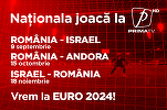 Meciurile care ne pot duce la Euro 2024 se văd din toamnă la Prima TV