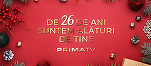 Pe 17 decembrie, 26 de televiziune, 26 de ani de Prima TV 